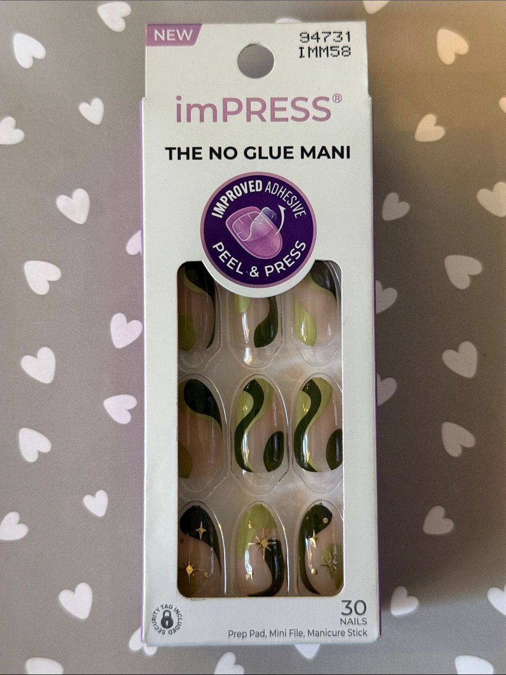 ImPRESS The No Glue Mani Press On Nails in Shining